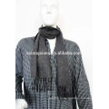 Пользовательский дизайн завод цена зима простой шерстяной шали серый